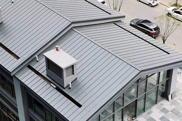 铝镁锰立边咬合屋面板 