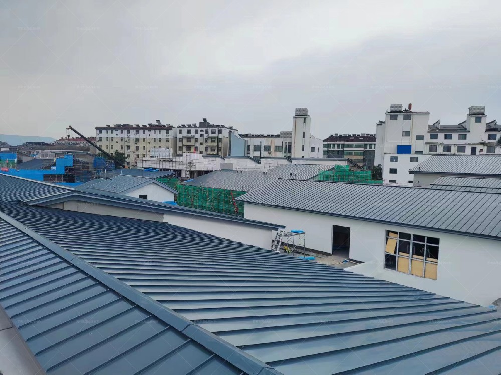 南京汤泉G62地块金属屋面项目